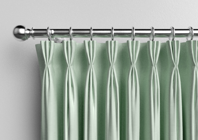 Shima Faux Silk, Moonstone - Made to Measure Curtains - Image 11